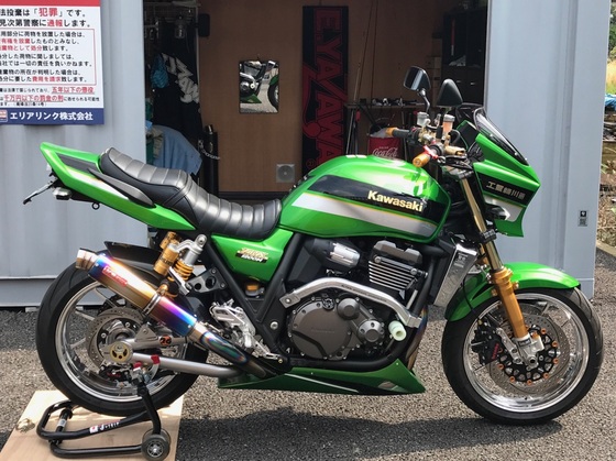 KAWASAKIパーツ装着例