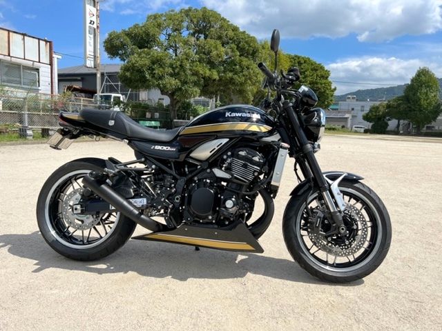 z900rs アンダーカウルヴェルティア50thで使用